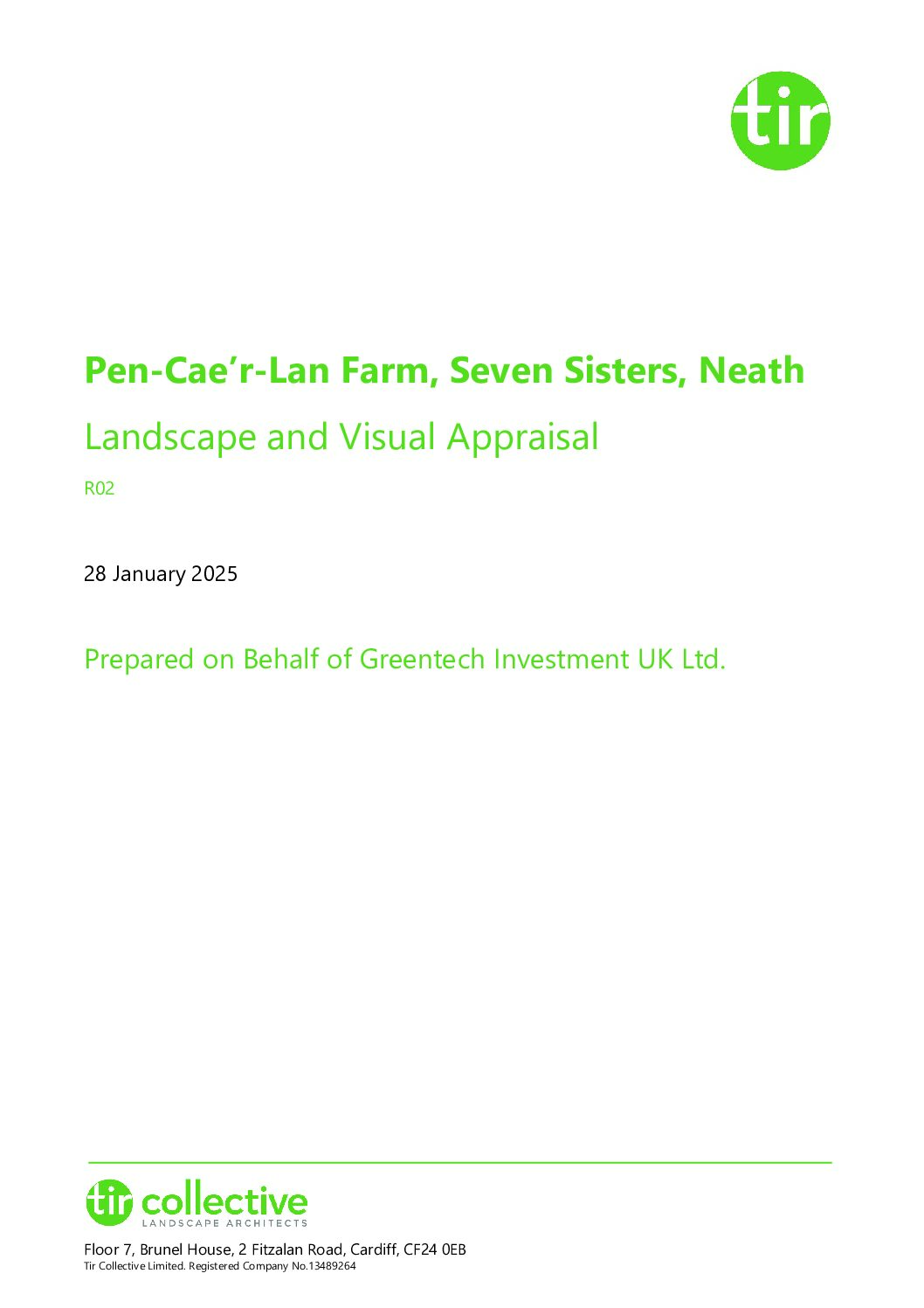 Landscape and Visual Appraisal